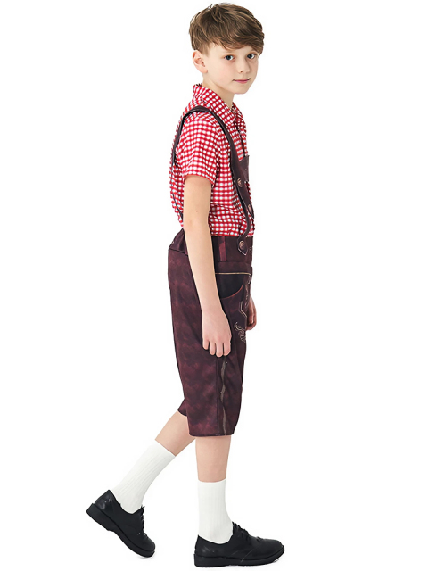 Wholesale German Lederhosen Costume - Boys Oktoberfest Set