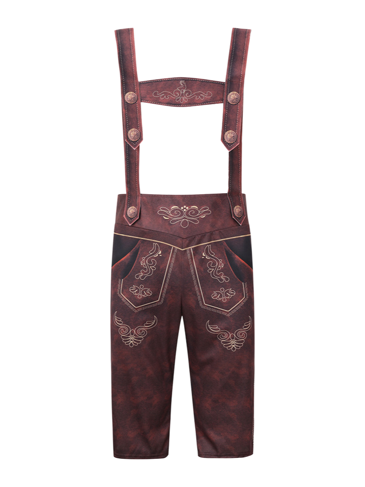 Wholesale Mens Oktoberfest Outfit - German Outfit Lederhosen Set