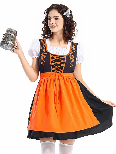 Wholesale Bavarian Dirndl Dress - Oktoberfest Womens Costume