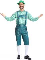Wholesale Mens Oktoberfest Outfit - German Outfit Lederhosen Set