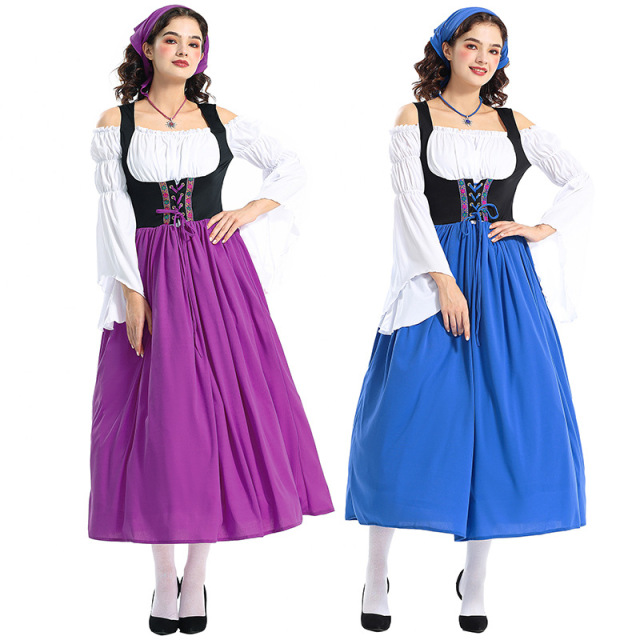 Wholesale Peasant Maid Dress - Womens Oktoberfest Costume