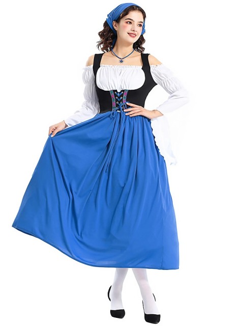 Wholesale Peasant Maid Dress - Womens Oktoberfest Costume