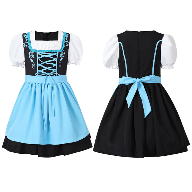 Wholesale Girls Bavarian Dress & Pet - Oktoberfest Dirndl Costume