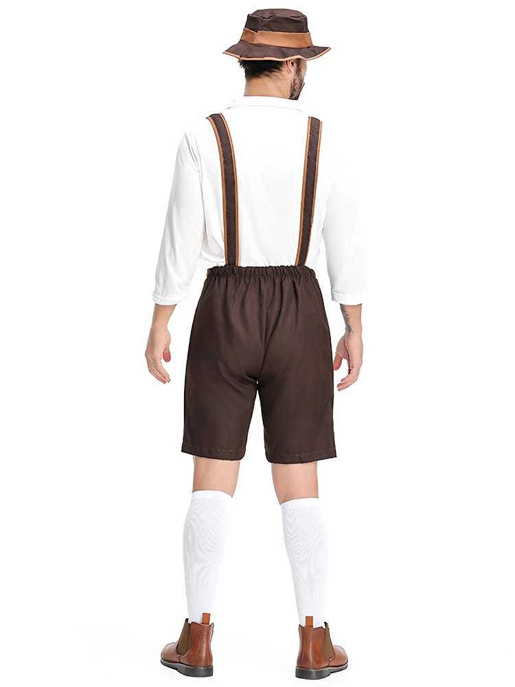 Wholesale Mens Lederhosen Costume - Bavarian Oktoberfest Outfit