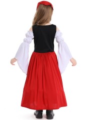 Wholesale Girls Bavarian Maxi Dress - Australian Oktoberfest Costumes