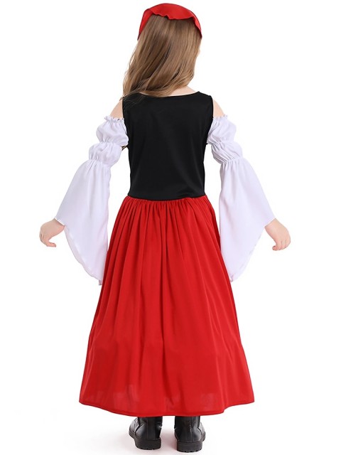 Wholesale Girls Bavarian Maxi Dress - Australian Oktoberfest Costumes
