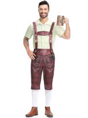Wholesale Mens Oktoberfest Outfit - German Outfit Lederhosen Set