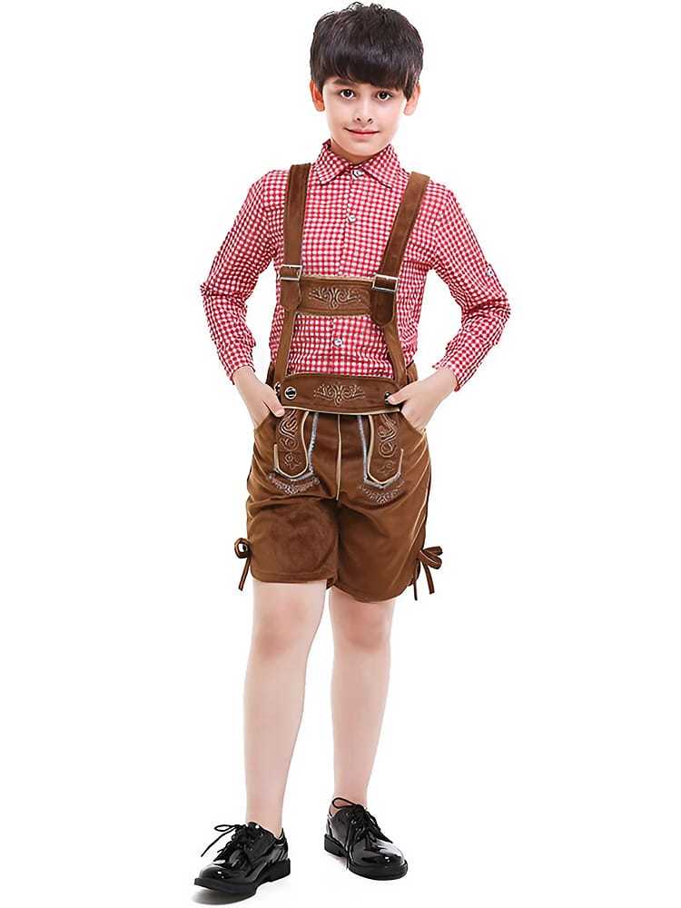 Wholesale Boys Lederhose Oktoberfest - Traditional German Set