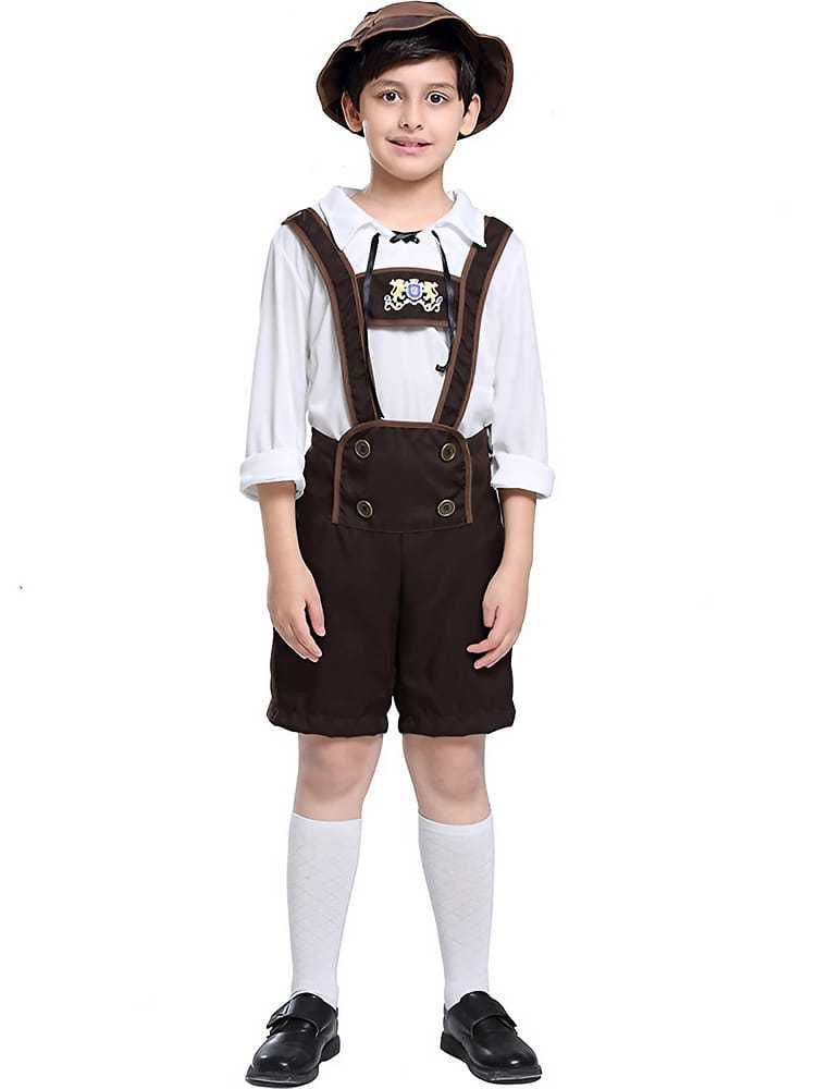 Wholesale Boys Lederhosen Outfit - German Oktoberfest Costumes