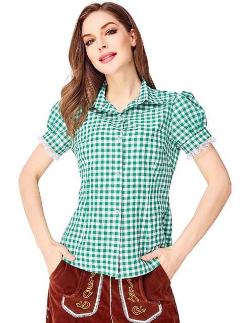 Wholesale Ladies Lederhosen Costume - Oktoberfest Shirt & Shorts