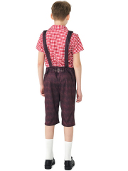Wholesale German Lederhosen Costume - Boys Oktoberfest Set
