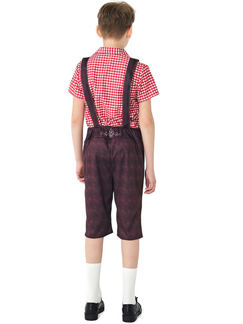 Wholesale German Lederhosen Costume - Boys Oktoberfest Set