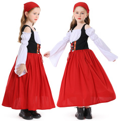 Wholesale Girls Bavarian Maxi Dress - Australian Oktoberfest Costumes