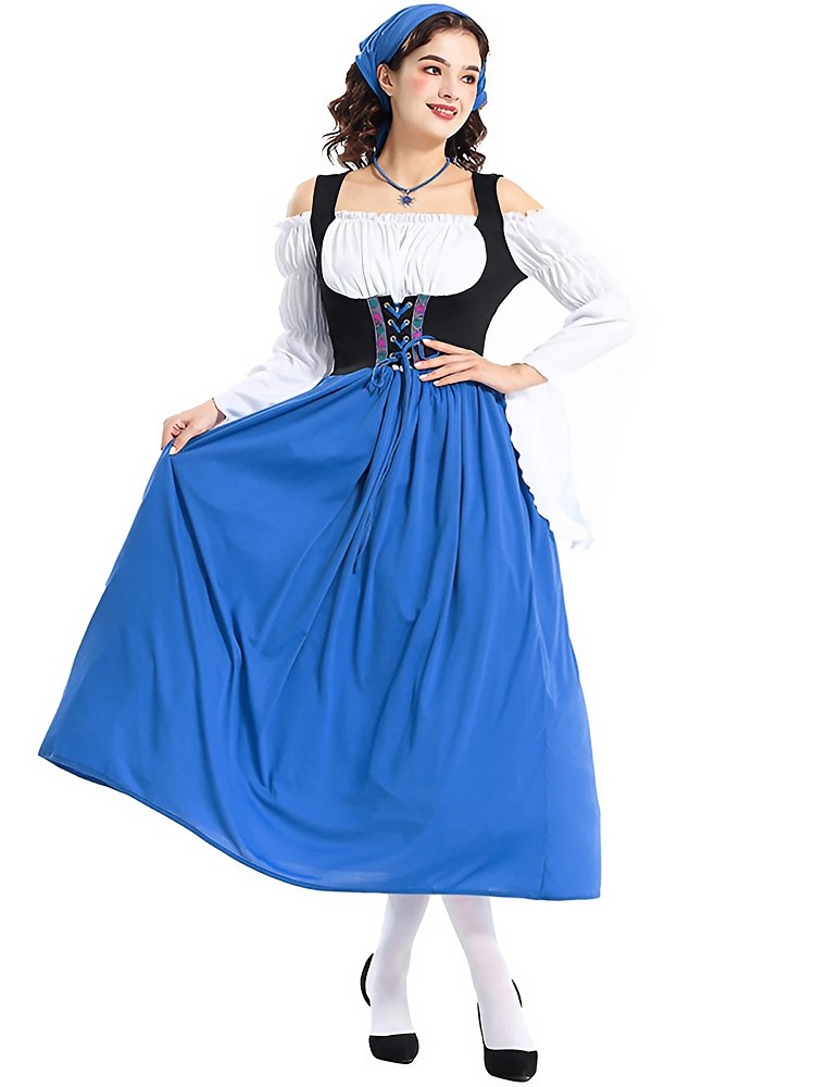 Wholesale Peasant Maid Dress - Womens Oktoberfest Costume