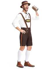 Wholesale Mens Lederhosen Costume - Bavarian Oktoberfest Outfit