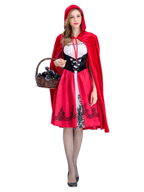 Women's Enchanting Classic Little Red Riding Hood Costume