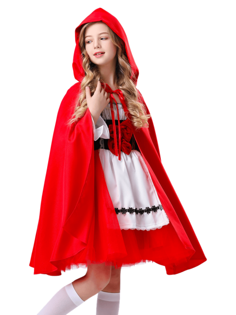 Girl’s Tulle Tutu Little Red Riding Hood Costume