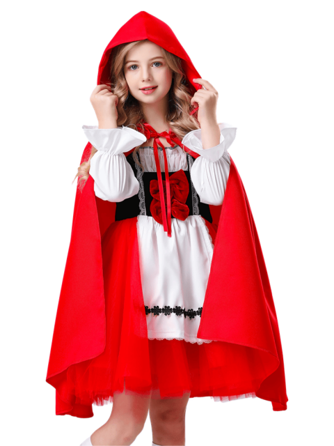 Girl’s Tulle Tutu Little Red Riding Hood Costume