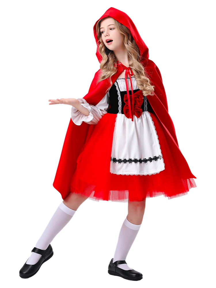 Girl’s Tulle Tutu Little Red Riding Hood Costume