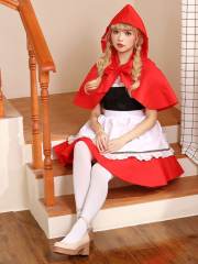 Women's Sexy Classic Little Red Riding Hood Costume