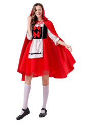 Women's Sweet Bow Little Red Riding Hood Costume