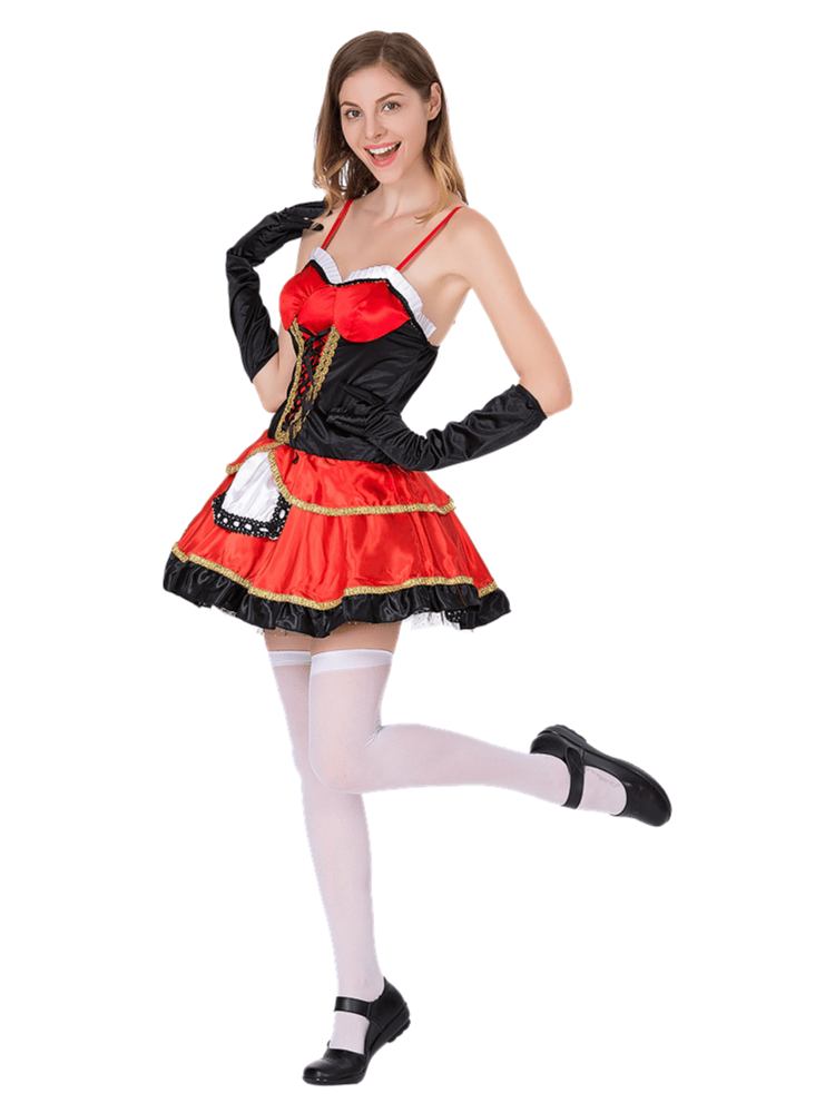 Women's Flirty Classic Little Red Riding Hood Costume