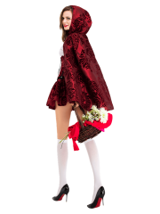 Women's Sexy Gothic Little Red Riding Hood Costume