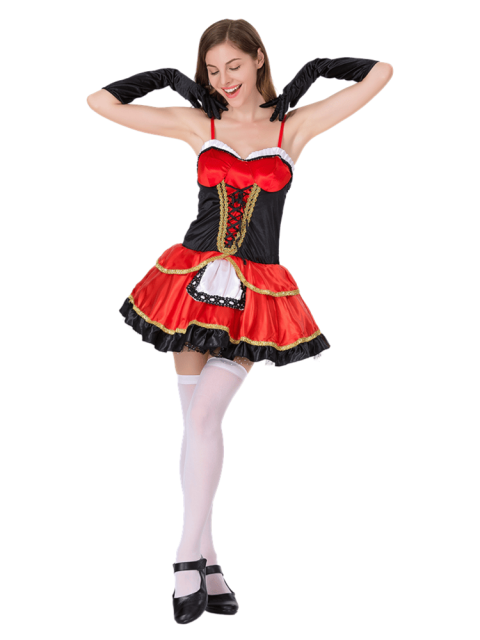 Women's Flirty Classic Little Red Riding Hood Costume