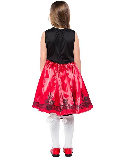 Girl’s Dark Little Red Riding Hood Costume