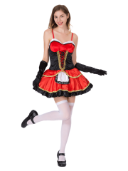 Women's Flirty Classic Little Red Riding Hood Costume