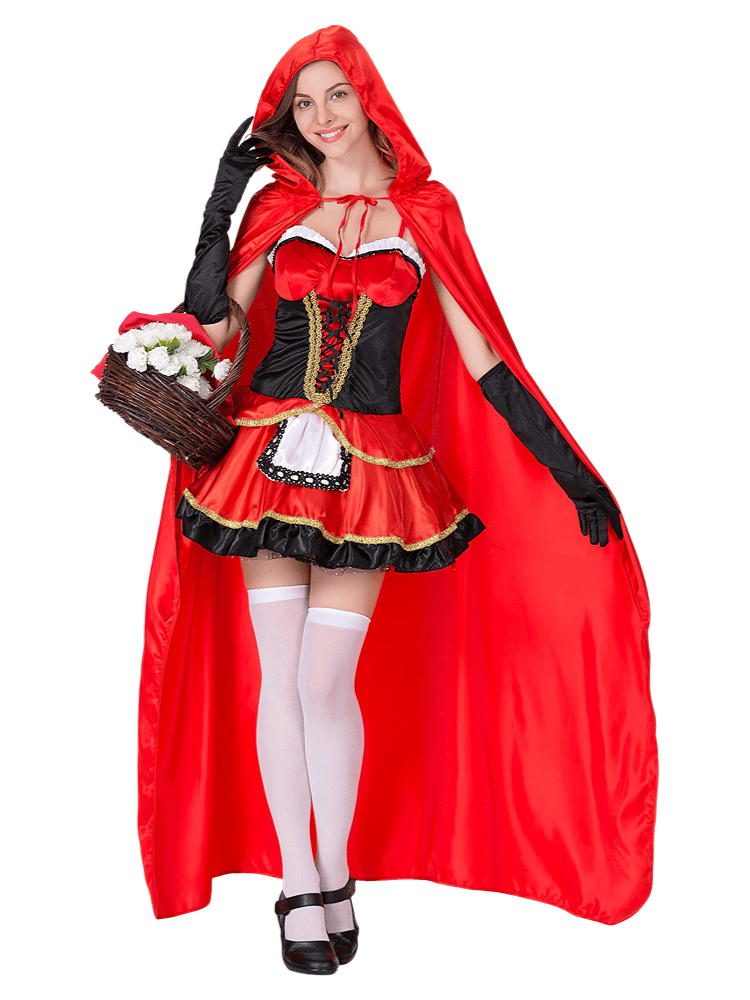Women's Flirty Classic Little Red Riding Hood Costume
