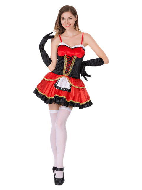 Women's Flirty Classic Little Red Riding Hood Costume
