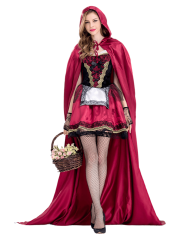 Women’s Sexy Gothic Little Red Riding Hood Costume – Wholesale