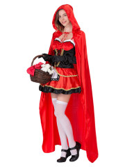 Women's Flirty Classic Little Red Riding Hood Costume