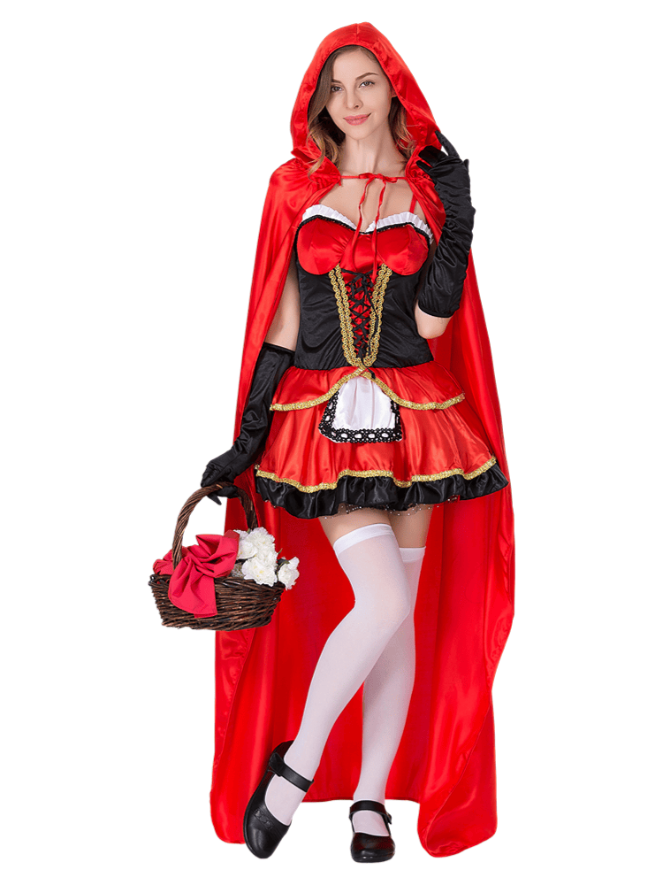 Women's Flirty Classic Little Red Riding Hood Costume