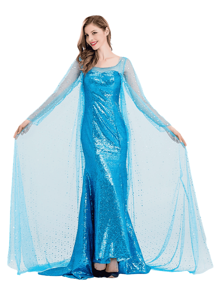 Ice Queen Gown – Iconic Halloween Costumes for Women
