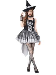 Women’s Sexy Corset Spider Witch Costume – Wholesale