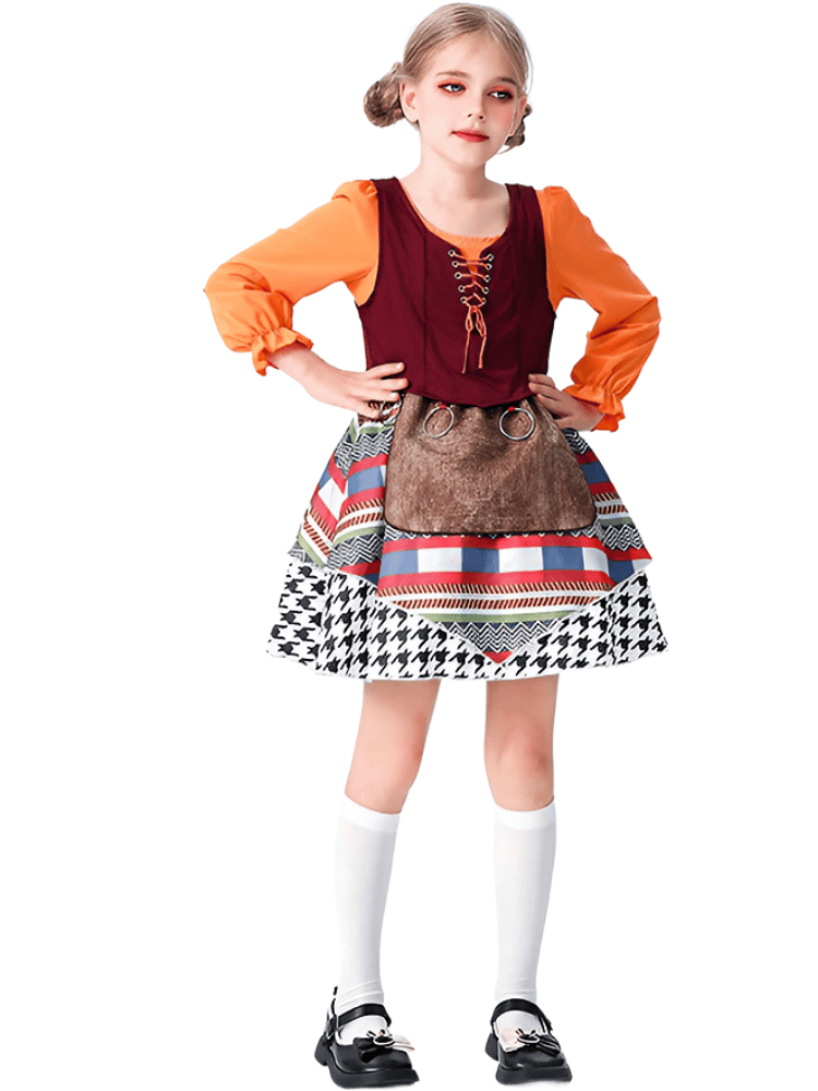 Girls Red Riding Hood Witch Costume