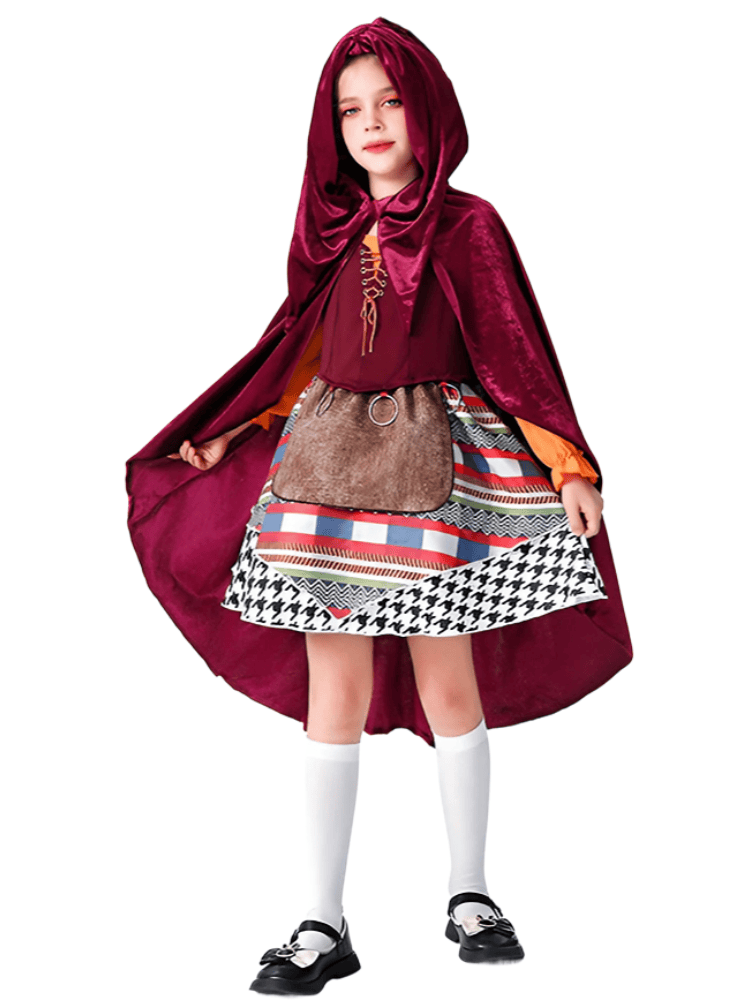 Girls Red Riding Hood Witch Costume