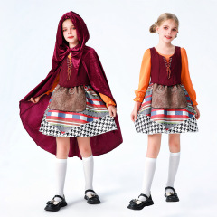 Girls Red Riding Hood Witch Costume
