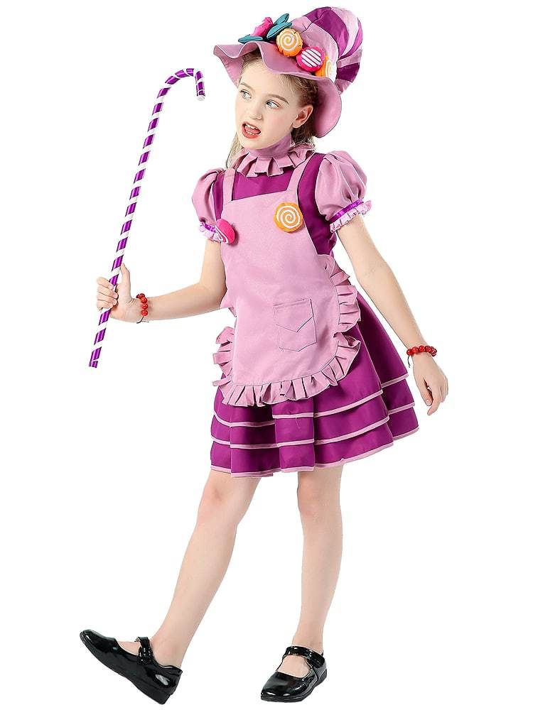 Girl's Sweet Candy Witch  Costume