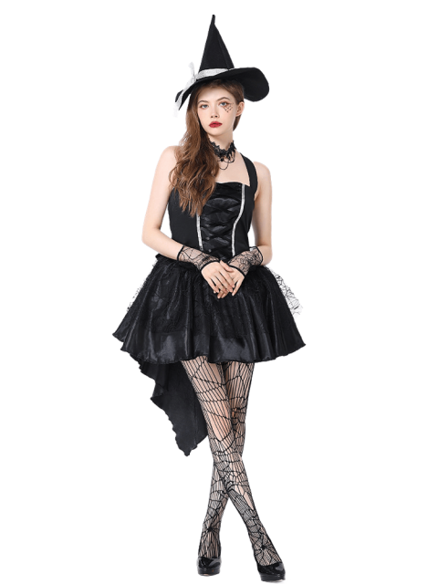 Women’s Sexy Corset Spider Witch Costume – Wholesale