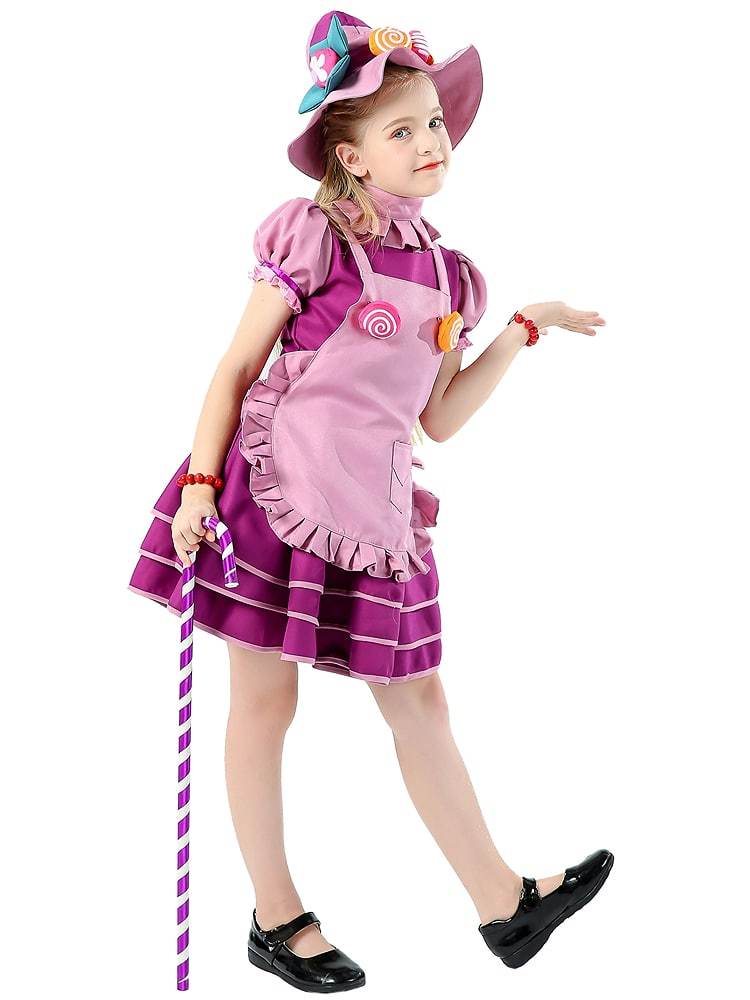 Girl's Sweet Candy Witch  Costume