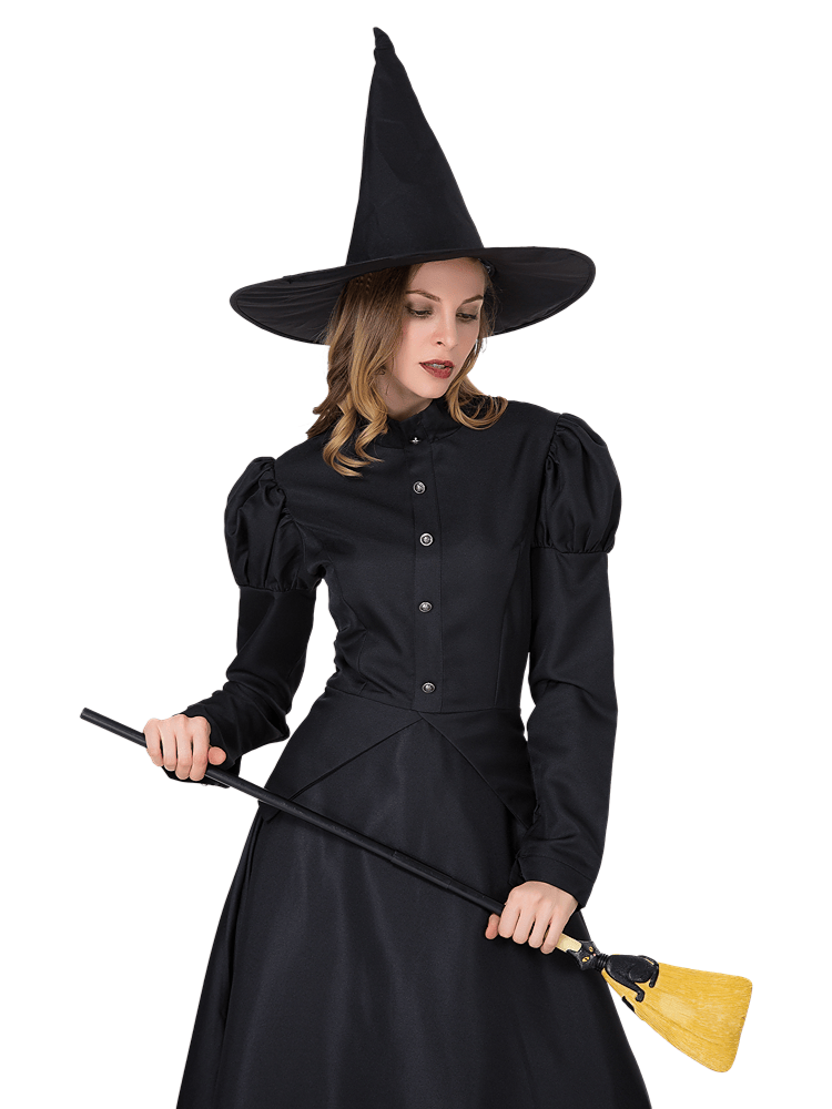 Vintage Long Witch Costume for Women – Wholesale Magic