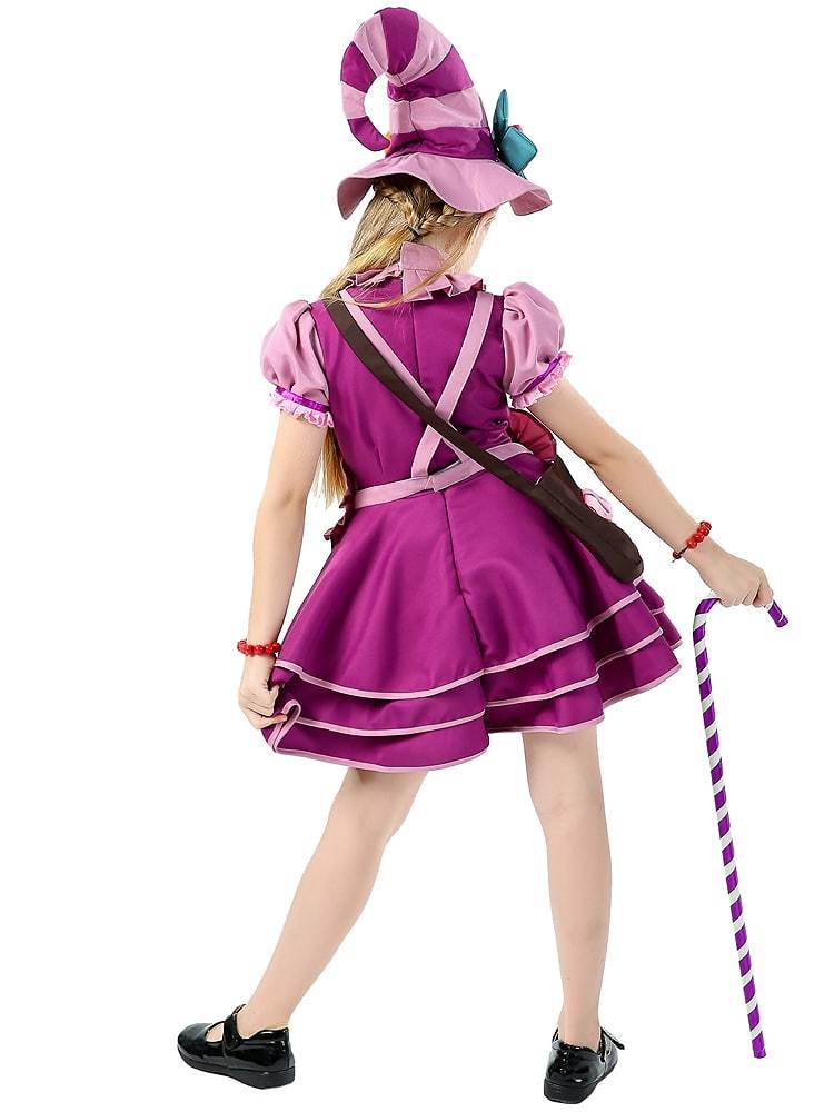 Girl's Sweet Candy Witch  Costume