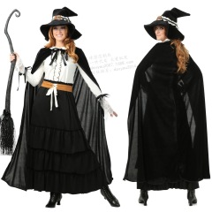 Women's Vintage Country Witch Dress Costume
