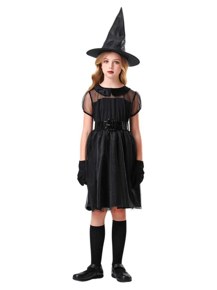 Classic Witch Costume Set For Girls – Halloween Costumes Wholesale