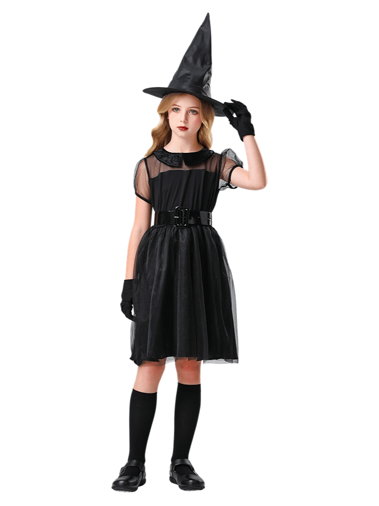 Classic Witch Costume Set For Girls – Halloween Costumes Wholesale
