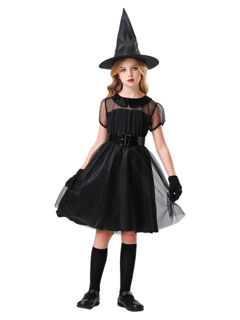 Classic Witch Costume Set For Girls – Halloween Costumes Wholesale