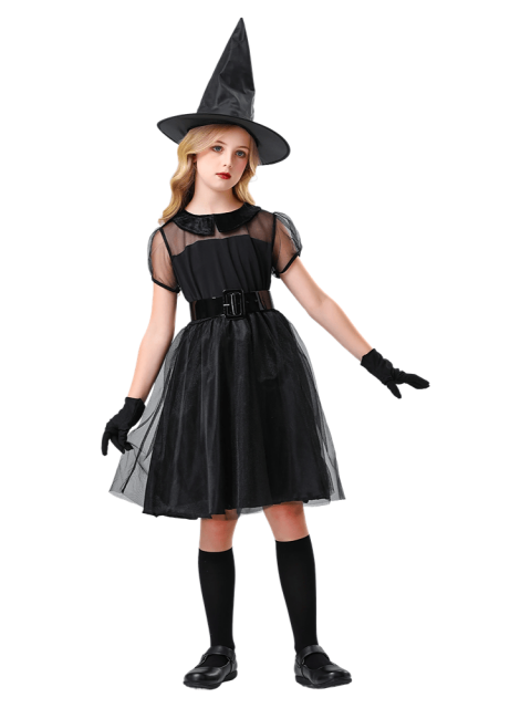 Classic Witch Costume Set For Girls – Halloween Costumes Wholesale